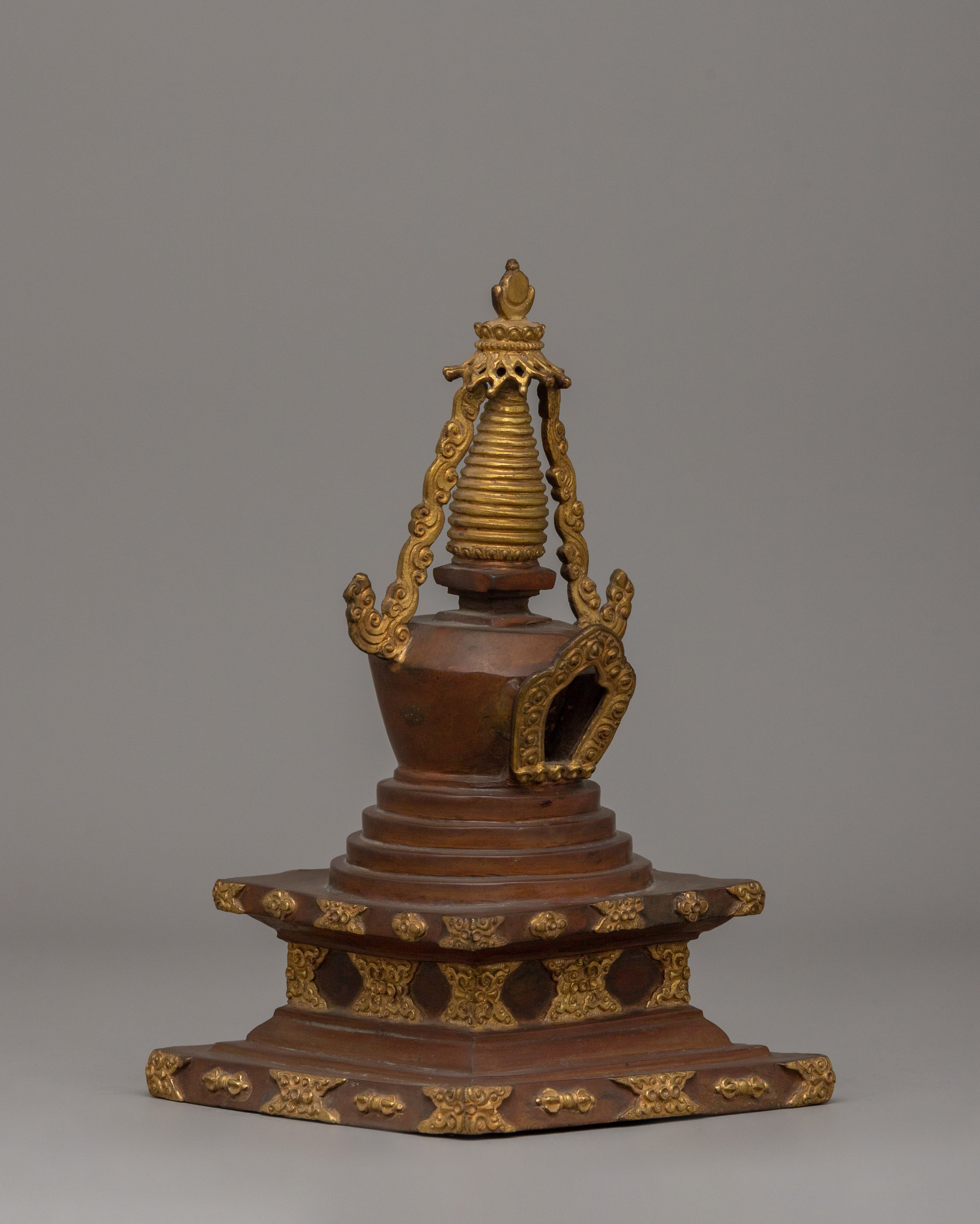 Buddhist Statue of Stupa | Tibetan Sacred Spiritual Monument