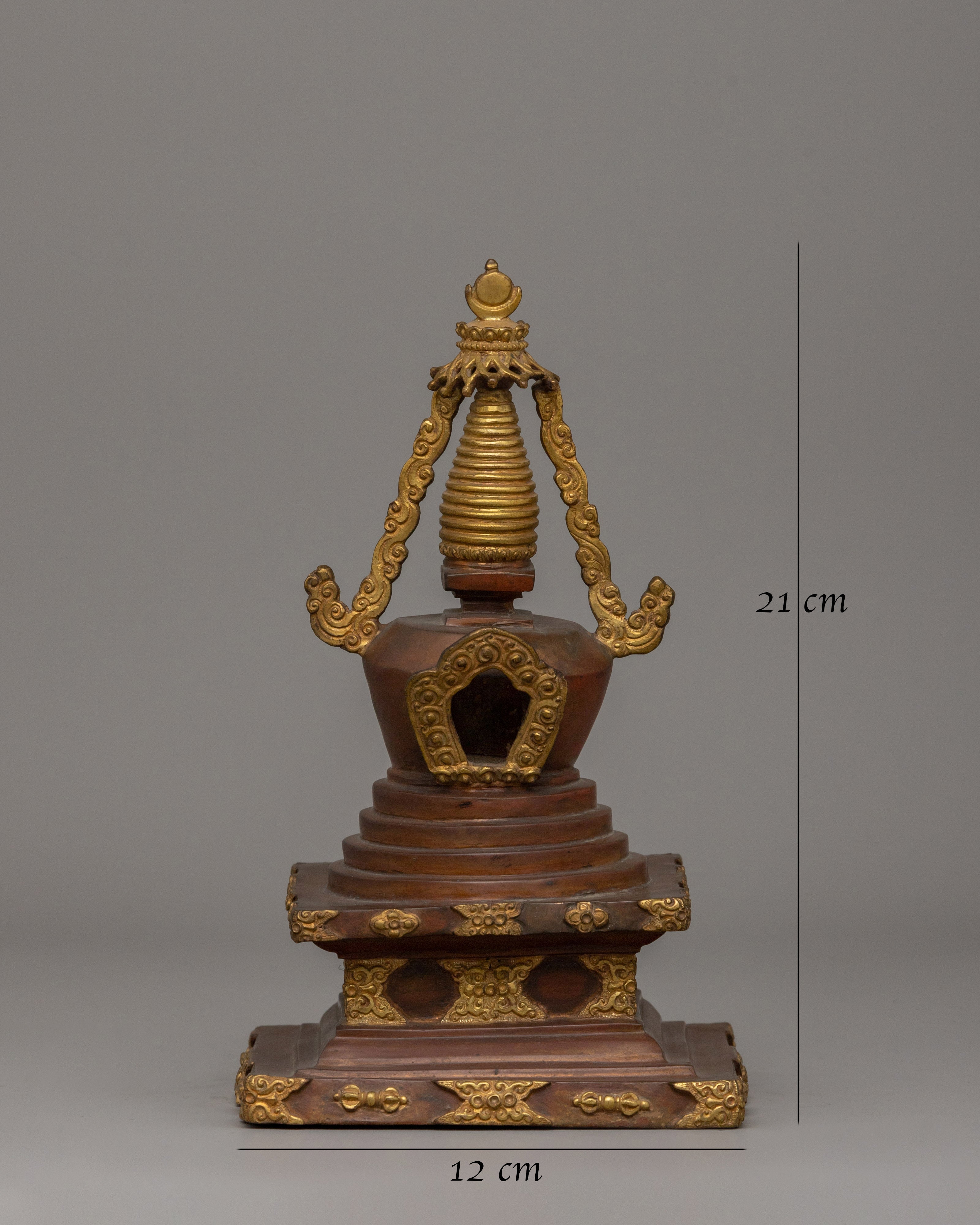 Buddhist Statue of Stupa | Tibetan Sacred Spiritual Monument