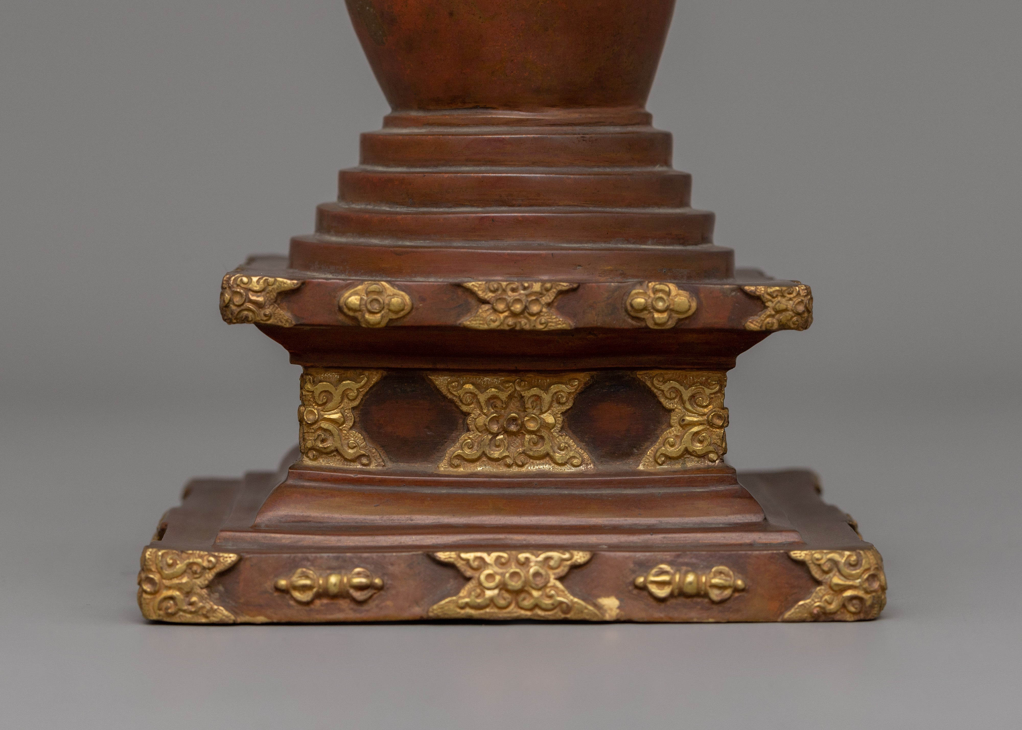 Buddhist Statue of Stupa | Tibetan Sacred Spiritual Monument