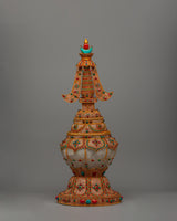 Buddhist Tibetan Beautiful Stupa 