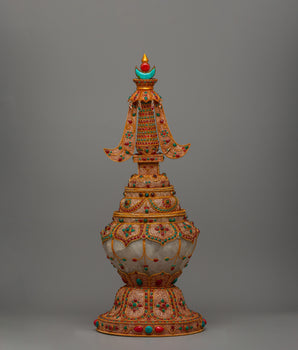Buddhist Tibetan Beautiful Stupa 