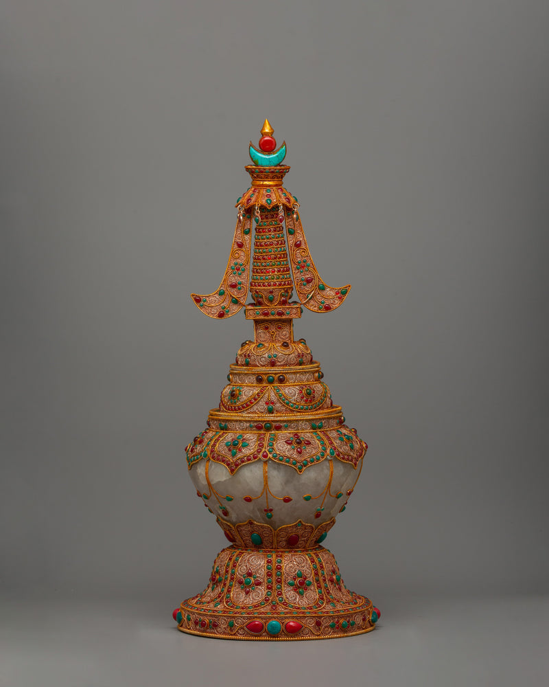 Buddhist Tibetan Beautiful Stupa 