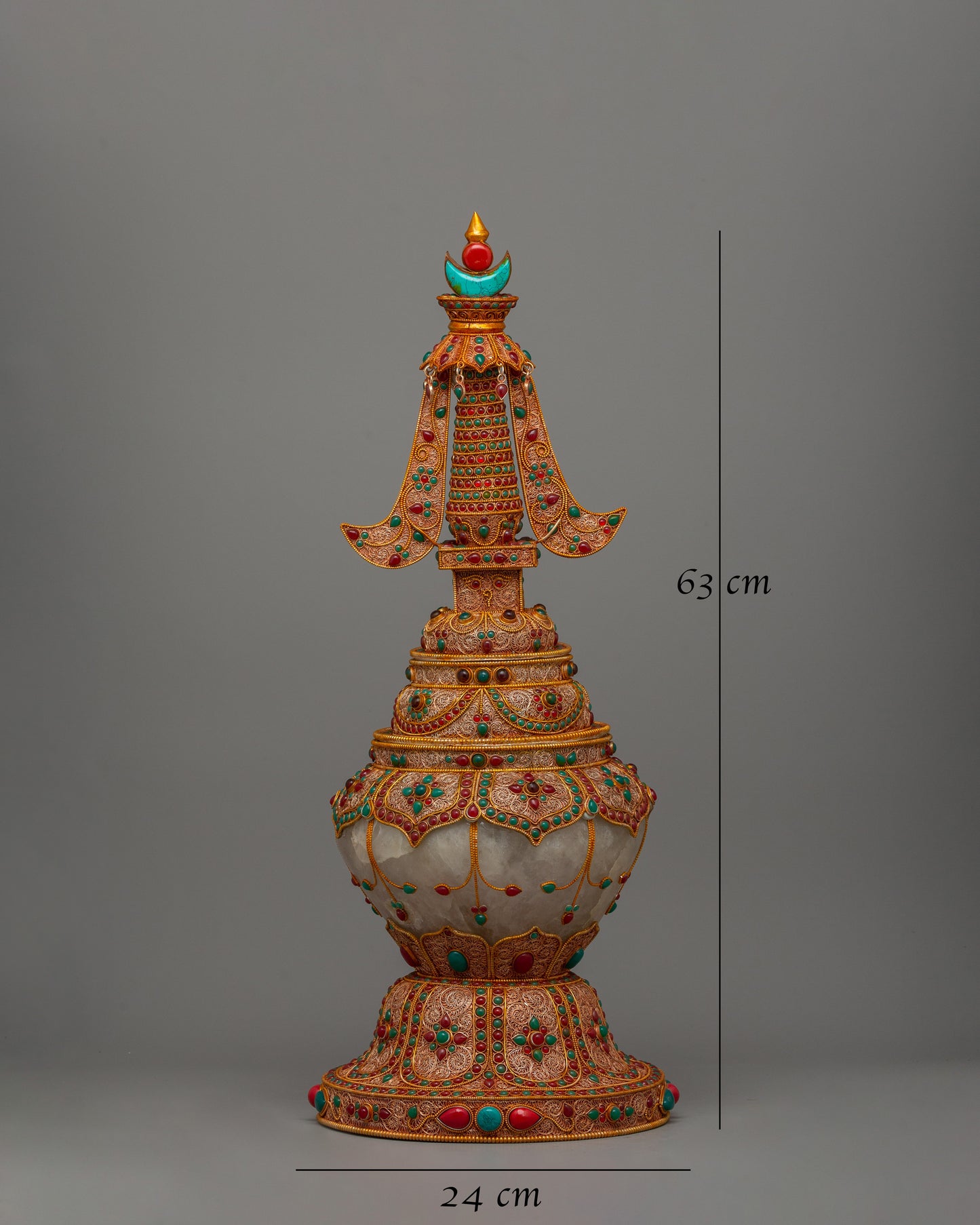 Buddhist Tibetan Beautiful Stupa | A Sacred Symbol of Enlightenment