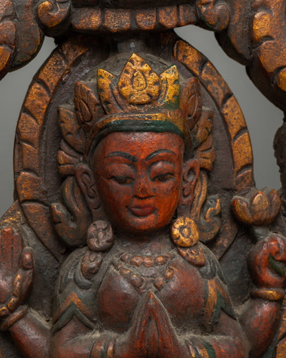 Bodhisattva Chenrezig Deity of Compassion Statue | Dharma Decor