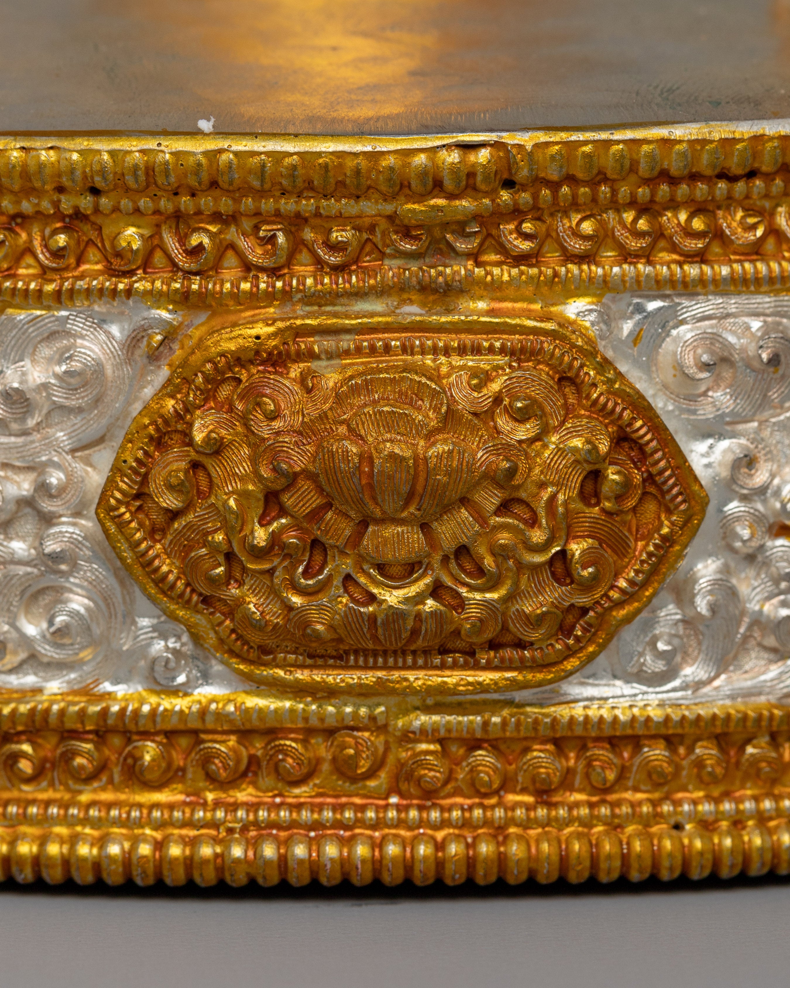 Torma Mandala Offering Set | Tibetan Copper Ritual Art
