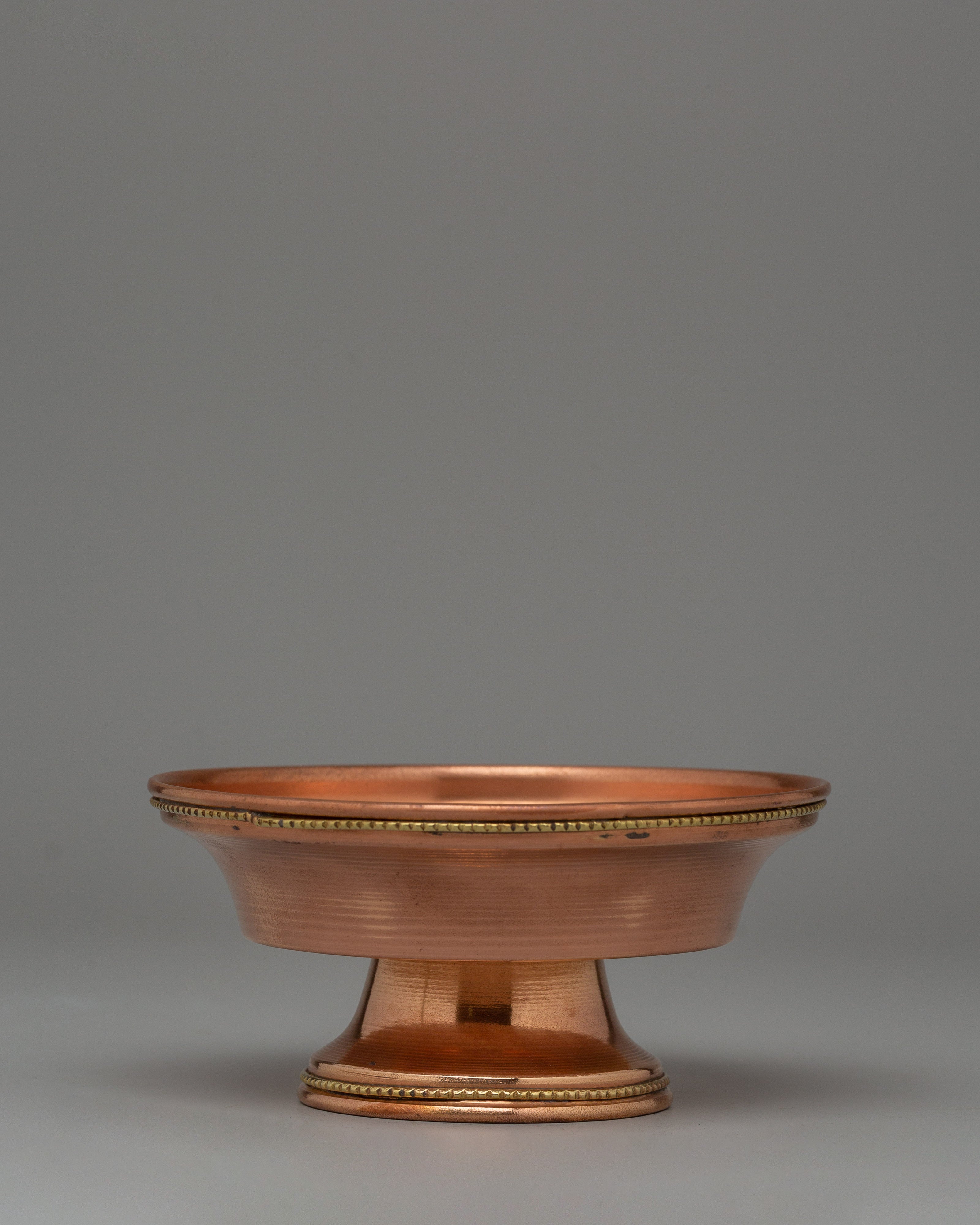 Buddhist Ritual Object Serkyem Set | Sacred Offering Vessel