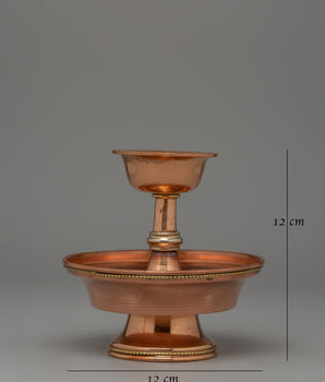 Buddhist Ritual Object Serkyem Set | Sacred Offering Vessel