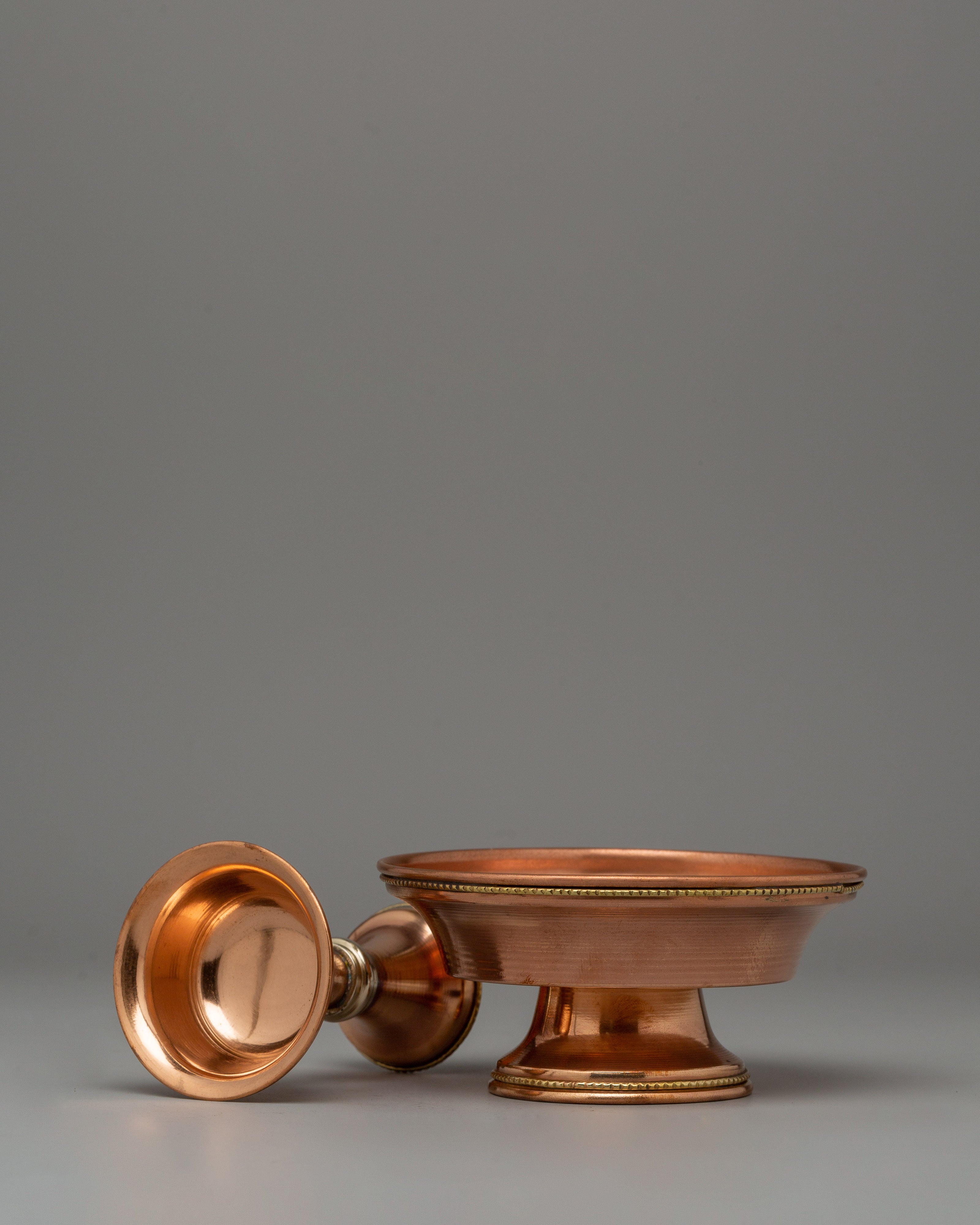 Buddhist Ritual Object Serkyem Set | Sacred Offering Vessel