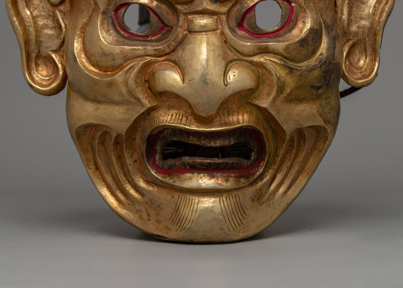 Tibetan Decor Mask | A Stunning Piece of Cultural Art