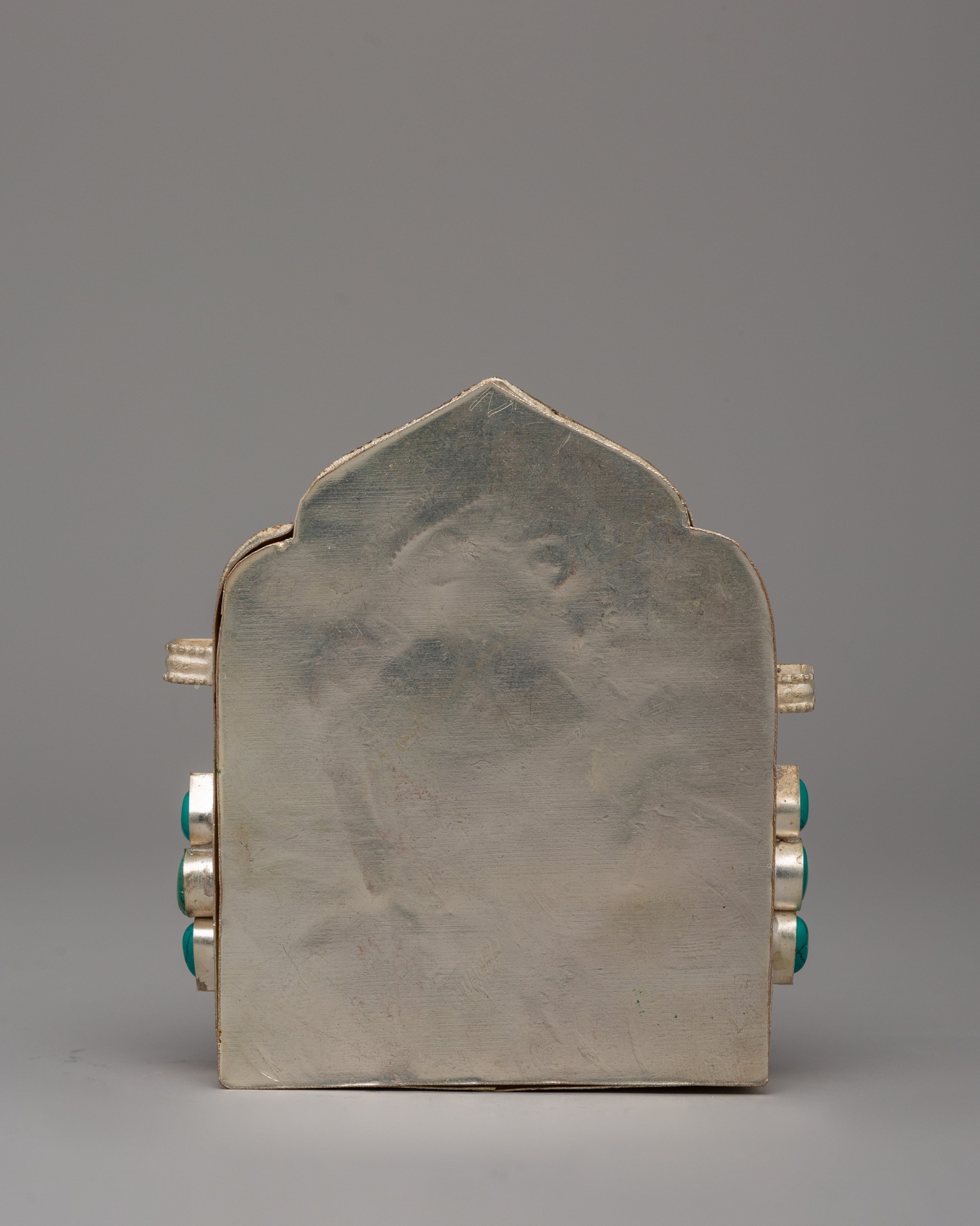 Ghau Box with Chenresig | Tibetan Buddhist Relic Holder