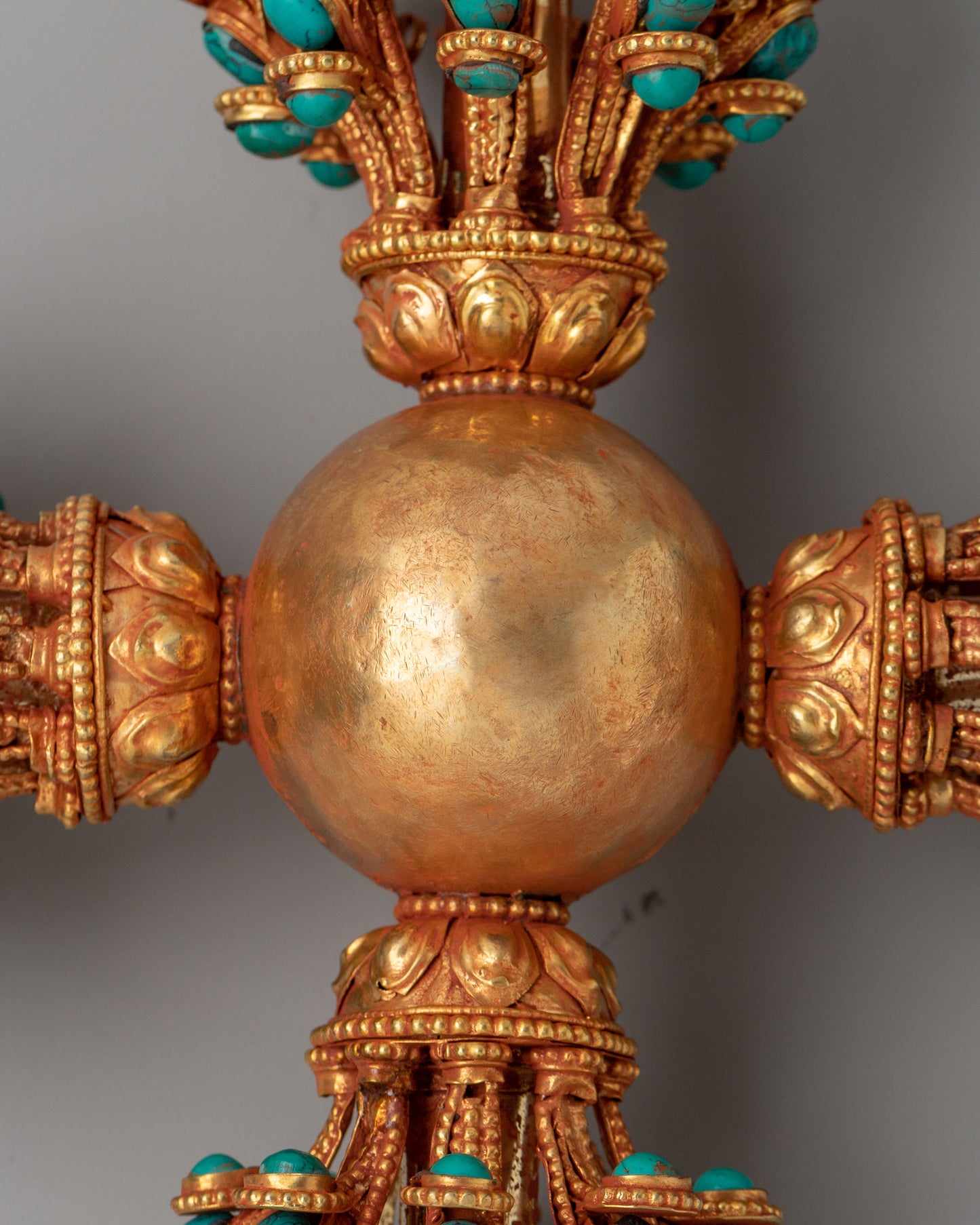 Buddhist Double Vajra(Bishwo Vajra) | Sacred Buddhist Double Vajra for Ritual Practices