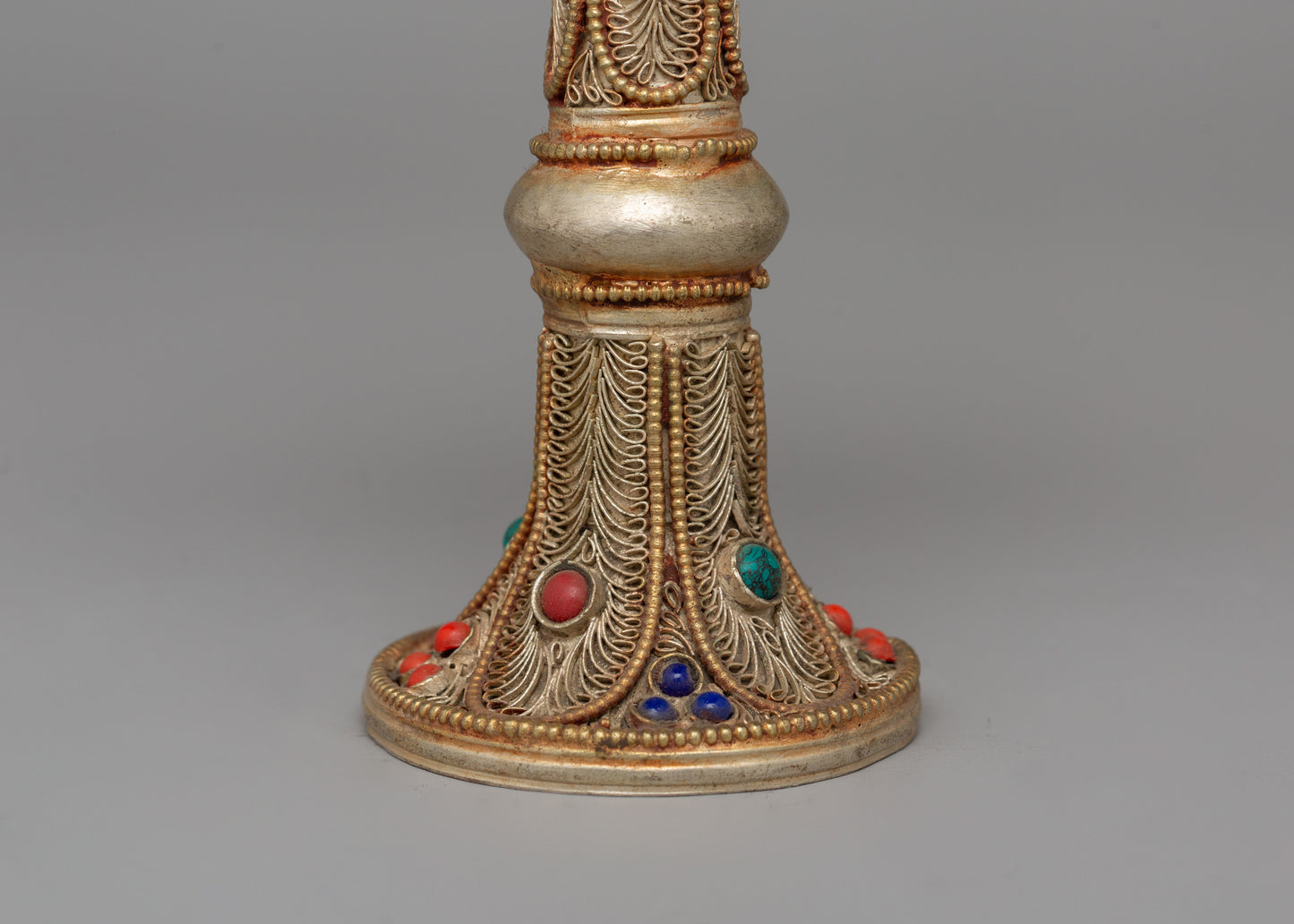 Himalayan Serkyem Set | A Sacred Offering Vessel for Buddhist Rituals