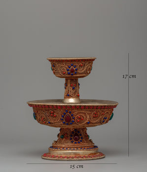 Handcrafted Serkyem Set | Perfect for Ritual Offerings