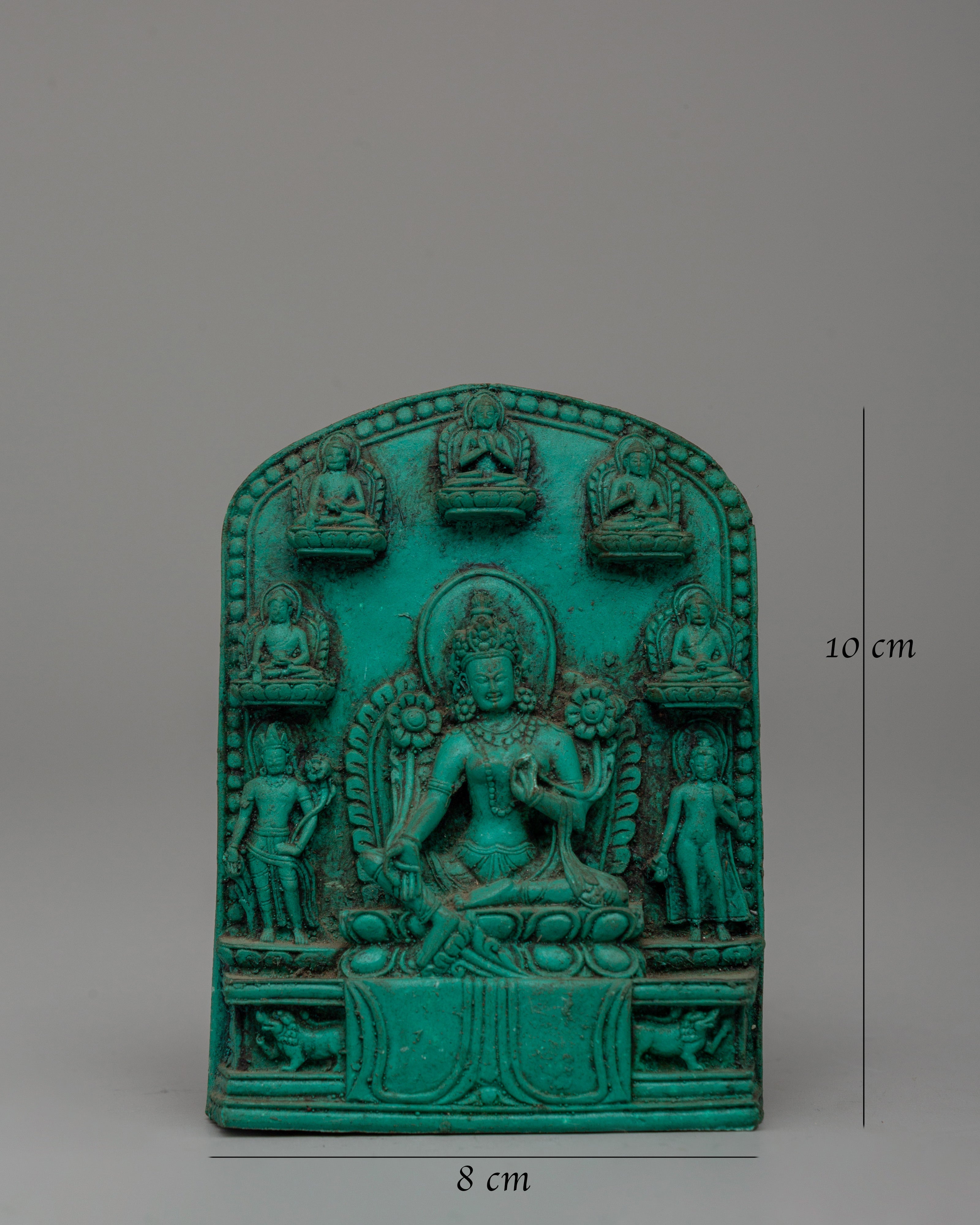 Handcrafted Green Tara Statue | Symbol of Compassion &amp; Protection