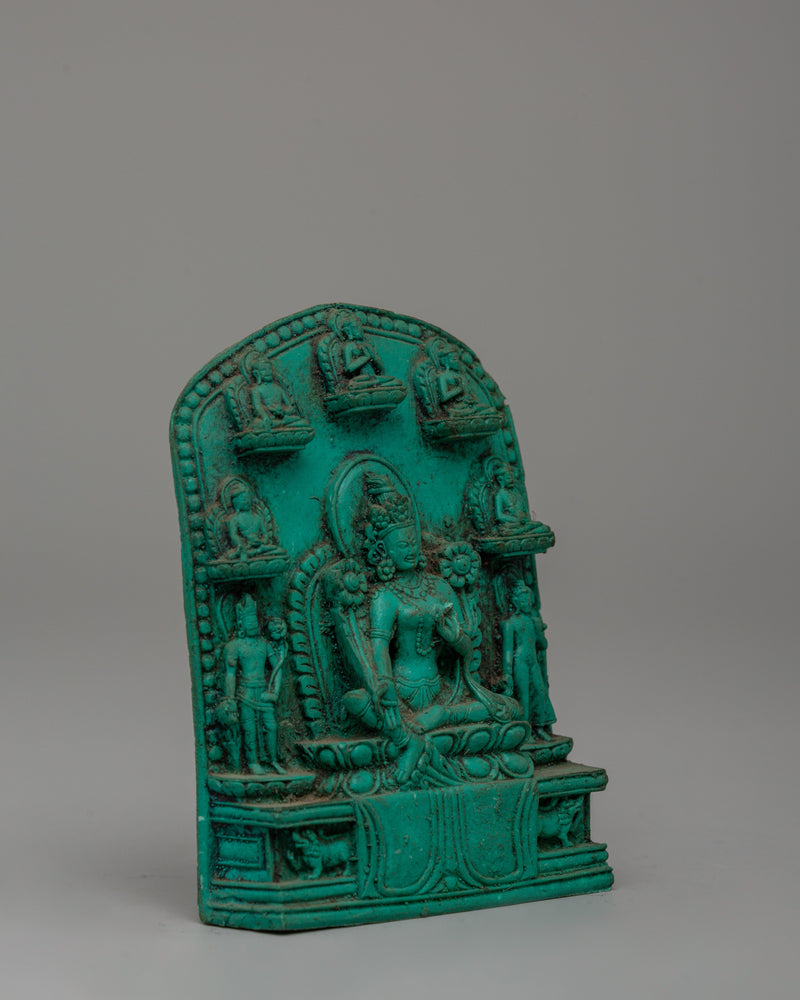 Handcrafted Green Tara Statue | Symbol of Compassion &amp; Protection