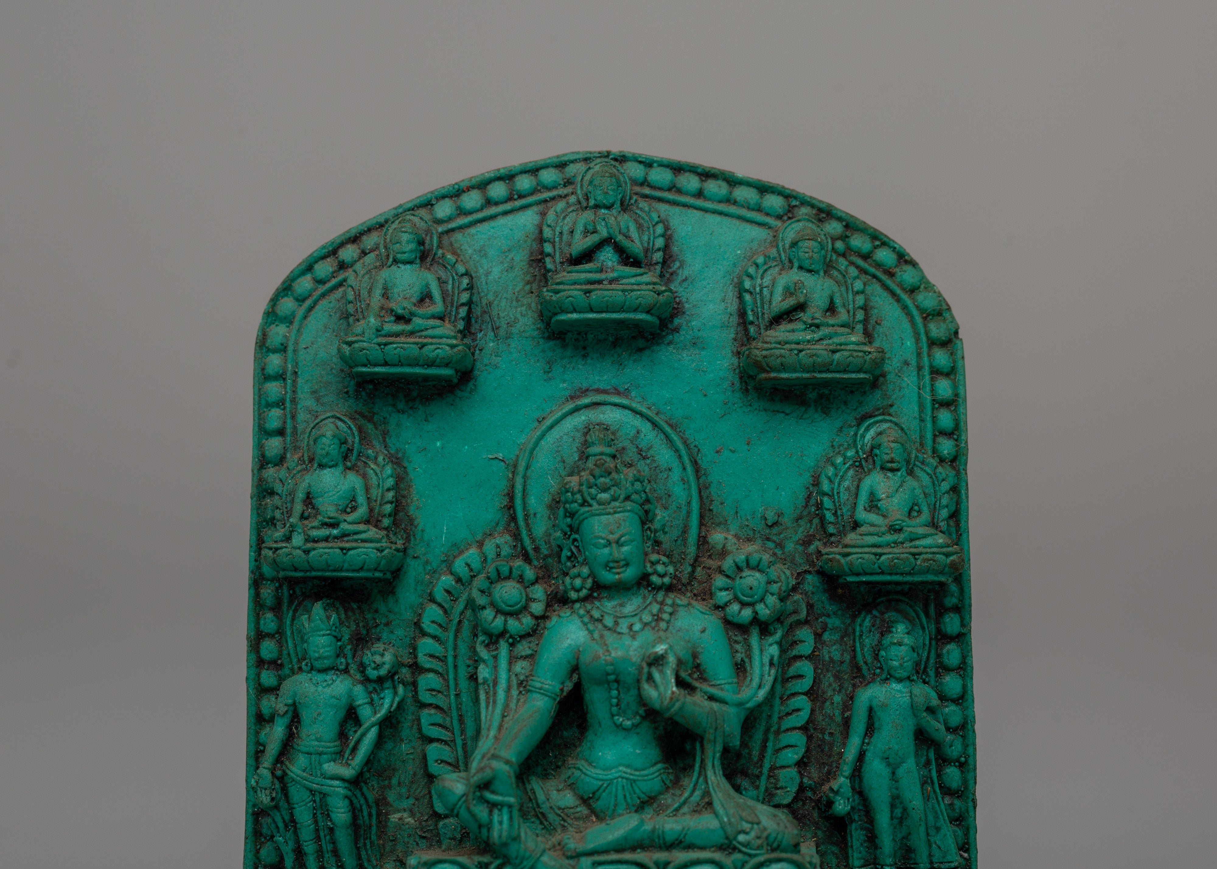 Handcrafted Green Tara Statue | Symbol of Compassion &amp; Protection