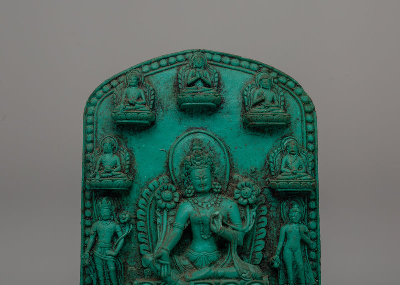 Handcrafted Green Tara Statue | Symbol of Compassion &amp; Protection