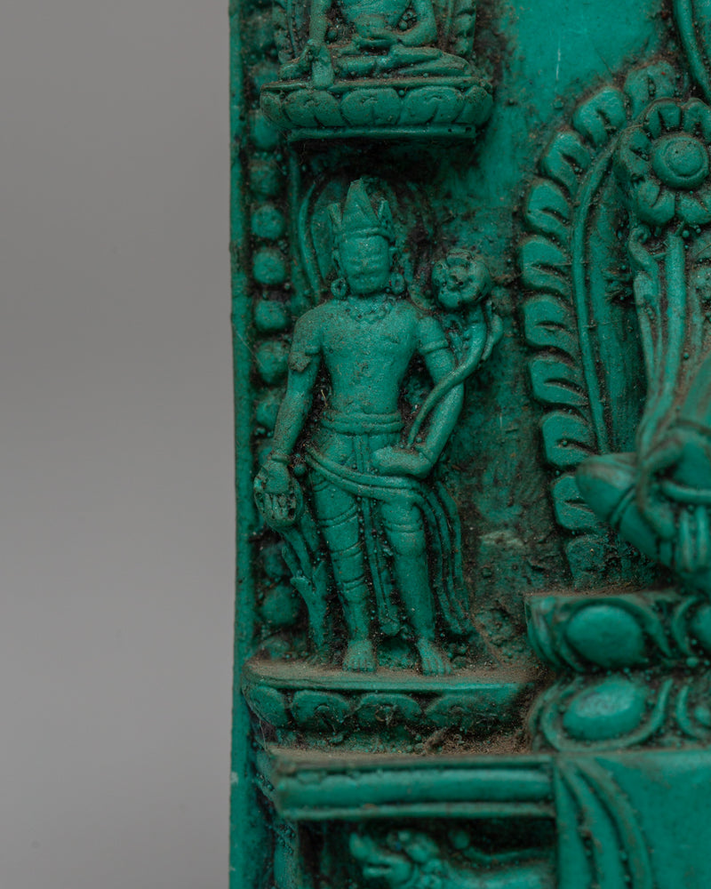 Handcrafted Green Tara Statue | Symbol of Compassion &amp; Protection