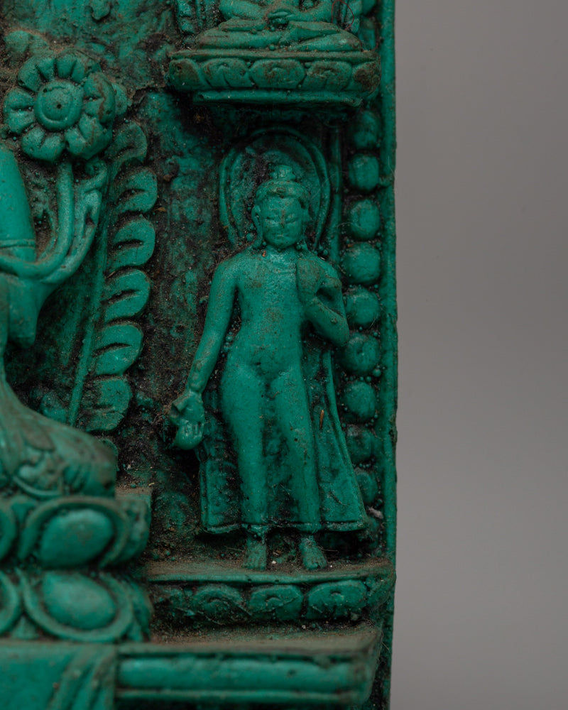 Handcrafted Green Tara Statue | Symbol of Compassion &amp; Protection