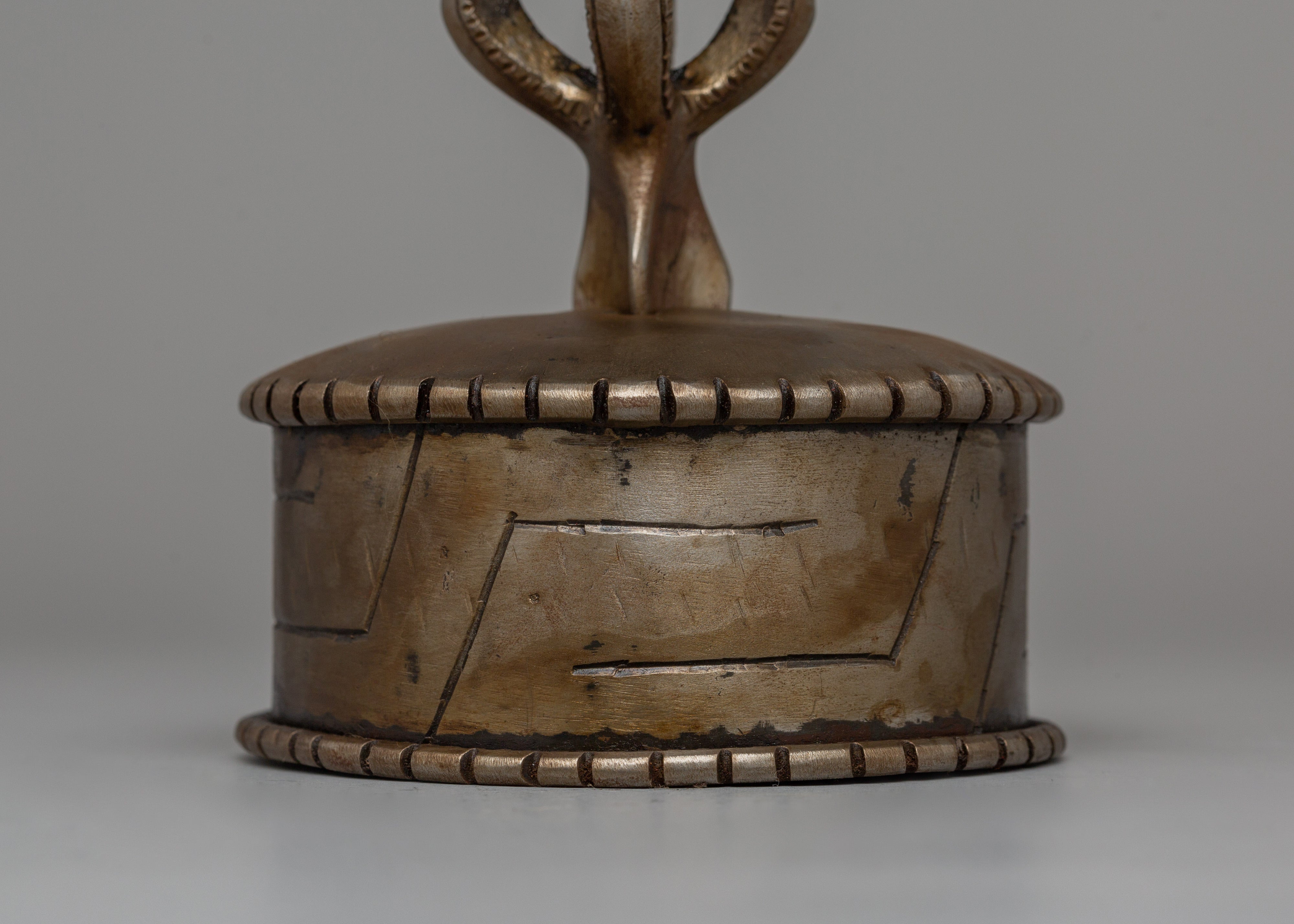 Handcrafted Iron Trishul | Sacred Hindu & Buddhist Ritual Artifact