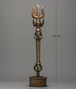 Handcrafted Iron Trishul