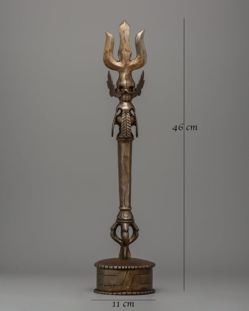 Handcrafted Iron Trishul