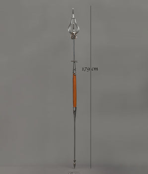 Tibetan Ritual Staff (Monk's Staff) | Sacred Spiritual Artifact