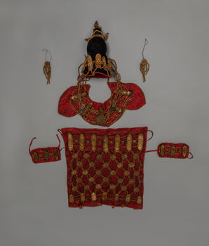 Buddhist Tantric Ritual Guru Fabric Set