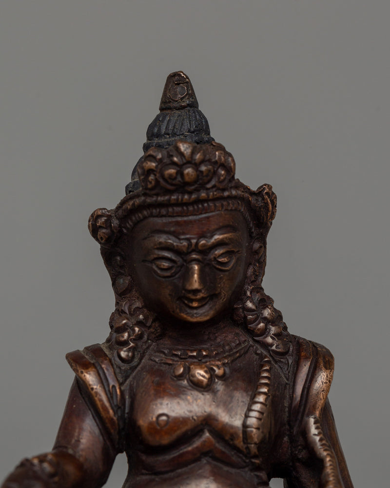 Himalayan Dzambhala Wealth God Sculpture | The Wealth God of Prosperity