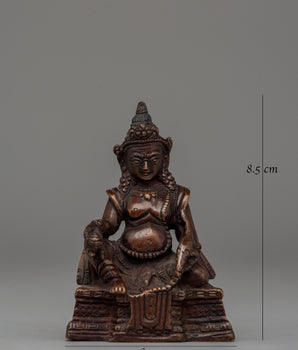 Himalayan Dzambhala Wealth God Sculpture | The Wealth God of Prosperity