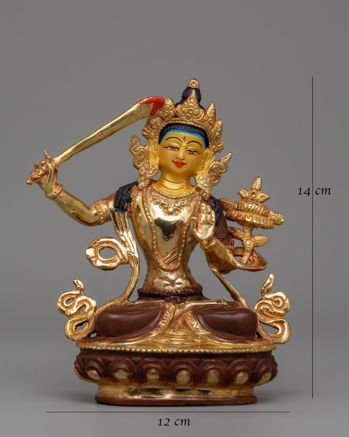 Handcrafted Manjushri Statue | The Bodhisattva of Wisdom