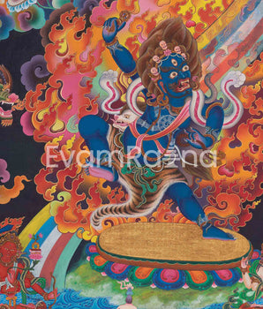 Bodhisattva Vajrapani Thangka Print | Digital Printing | Wall Decors