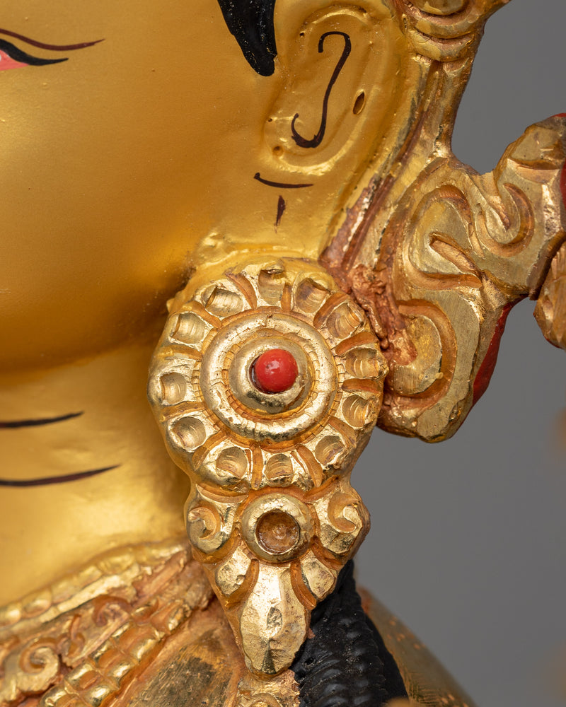 Handcrafted Bodhisattva Chenrezig Statue | Deity of Compassion