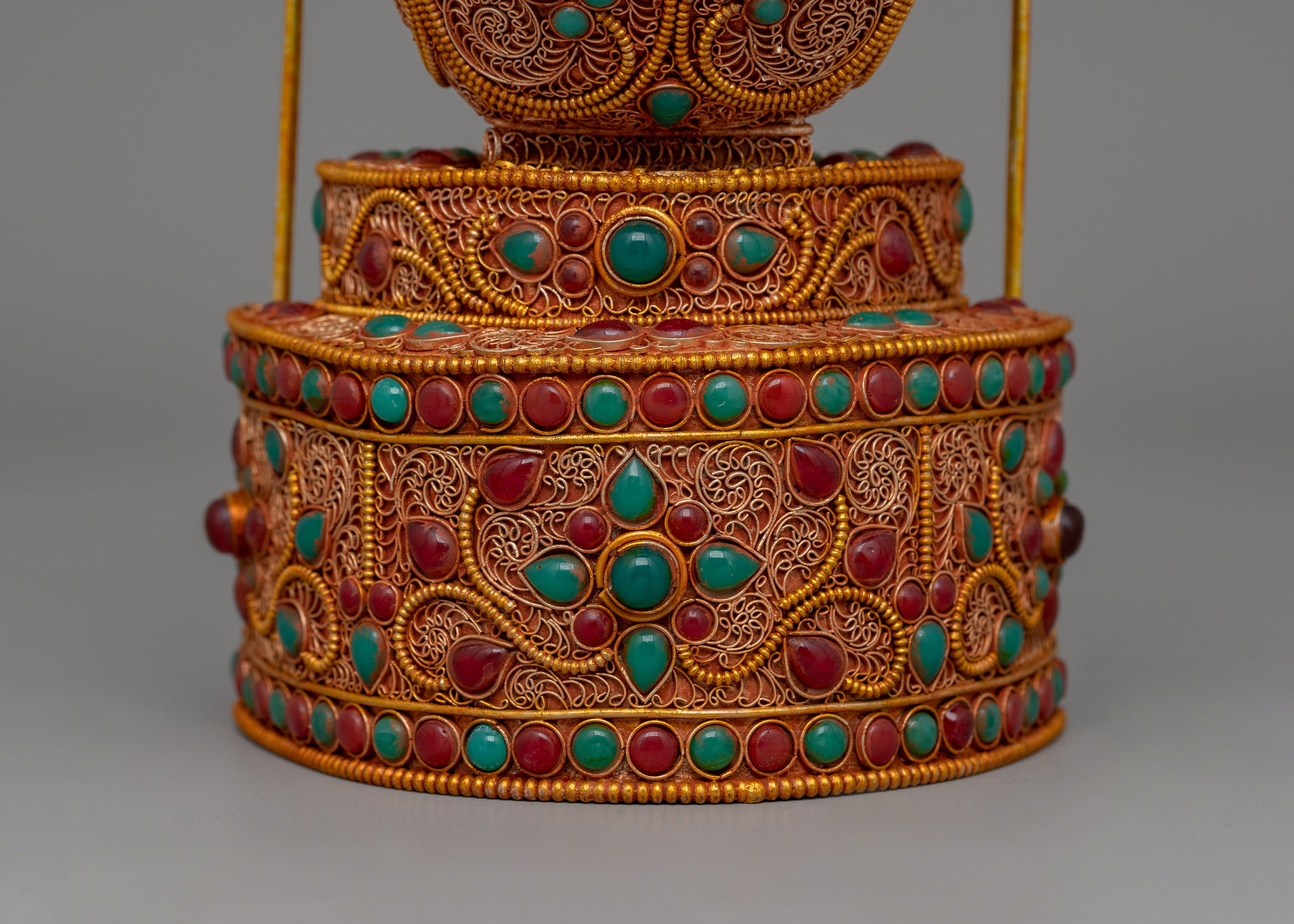 Kapala Dharma Decor | A Sacred Tibetan Ritual Offering Bowl