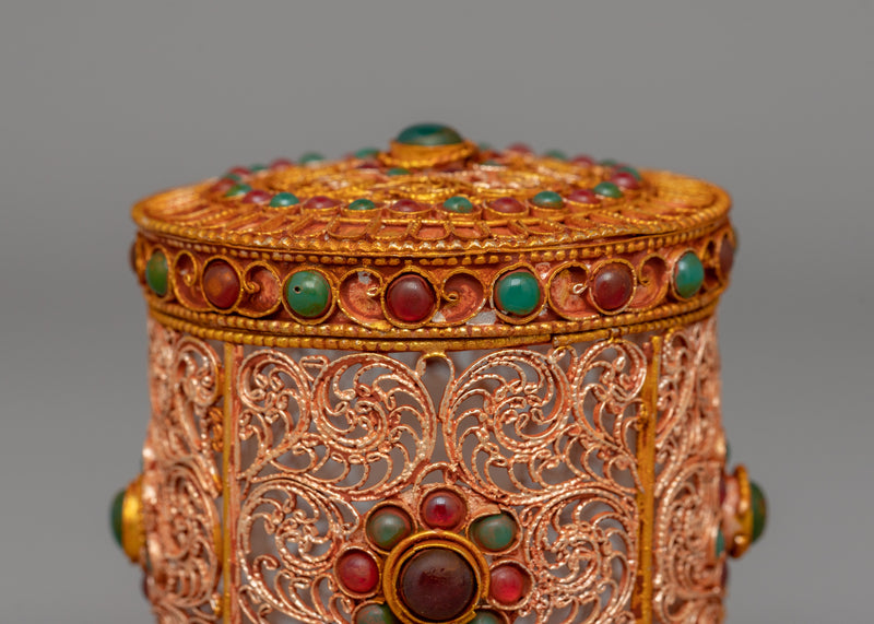 Handcrafted Traditional Treasure Box | A Symbol of Spiritual Wealth