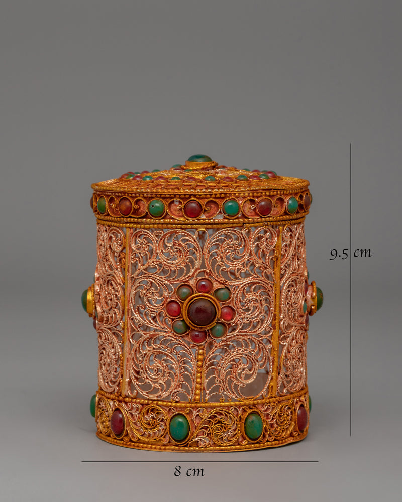 Handcrafted Traditional Treasure Box | A Symbol of Spiritual Wealth