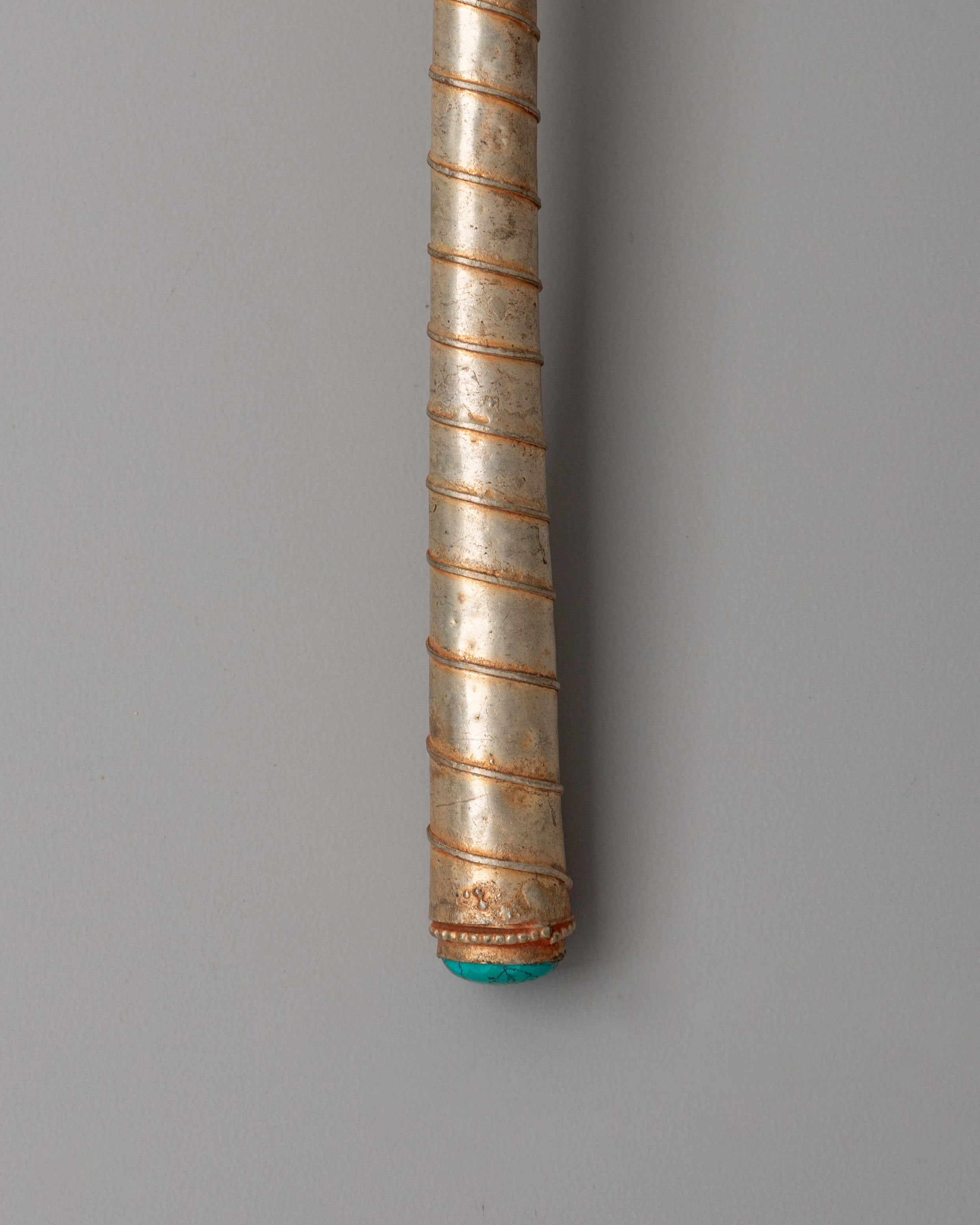 Tibetan Dharma Prayer Wheel | Traditional Ritual Item