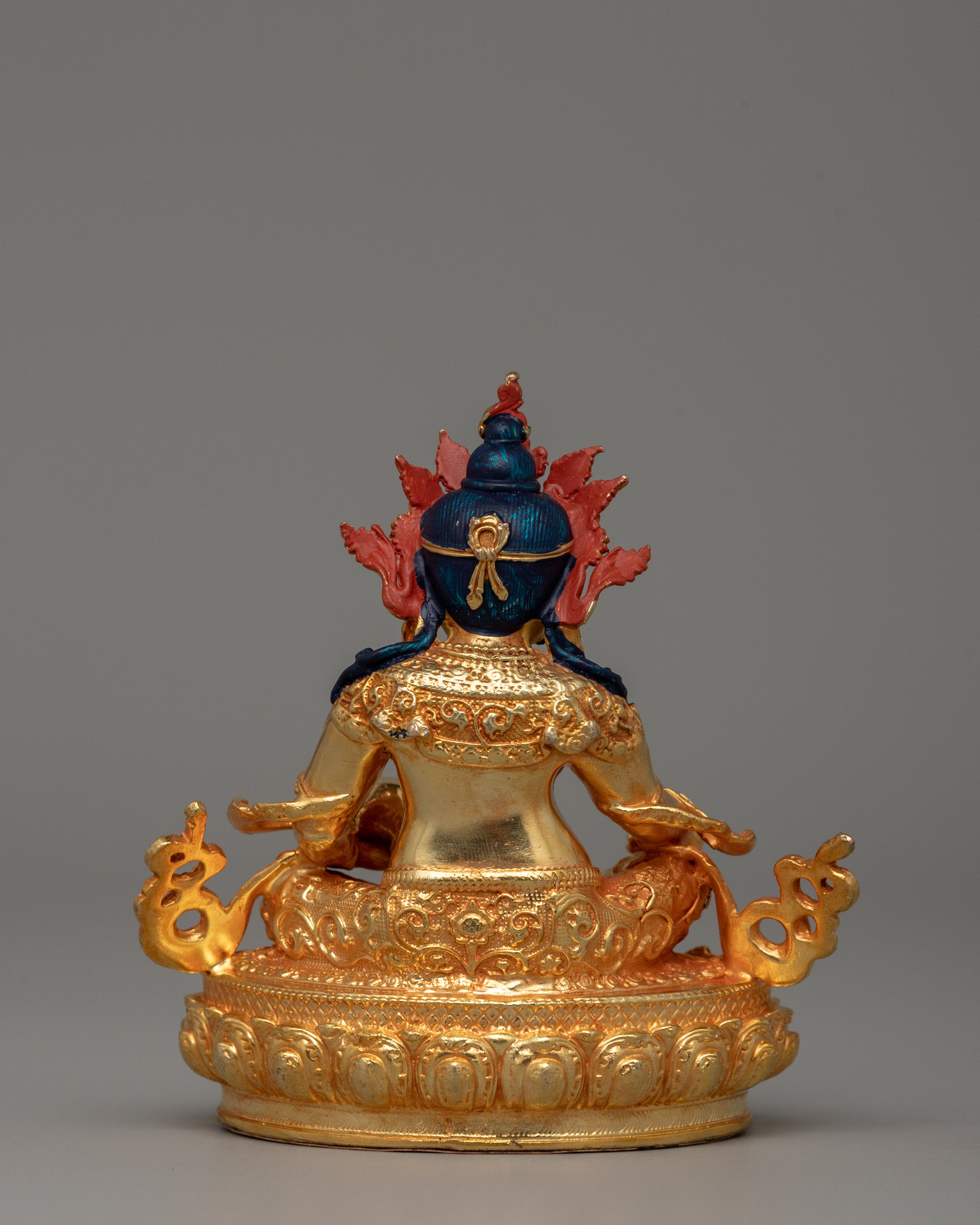 Dzambala Wealth Deity Statue | Handmade Buddhist Sculpture for Prosperity