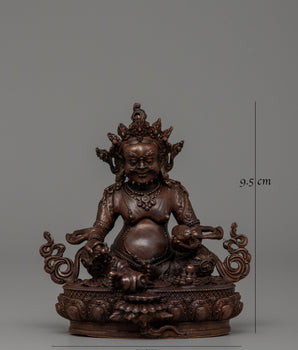 Dzambala Buddhist Wealth Deity Statue | Symbol of Prosperity Figurine