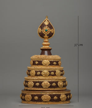 Tibetan Offering Ritual Mandala | Buddhist Spiritual Altar Decor