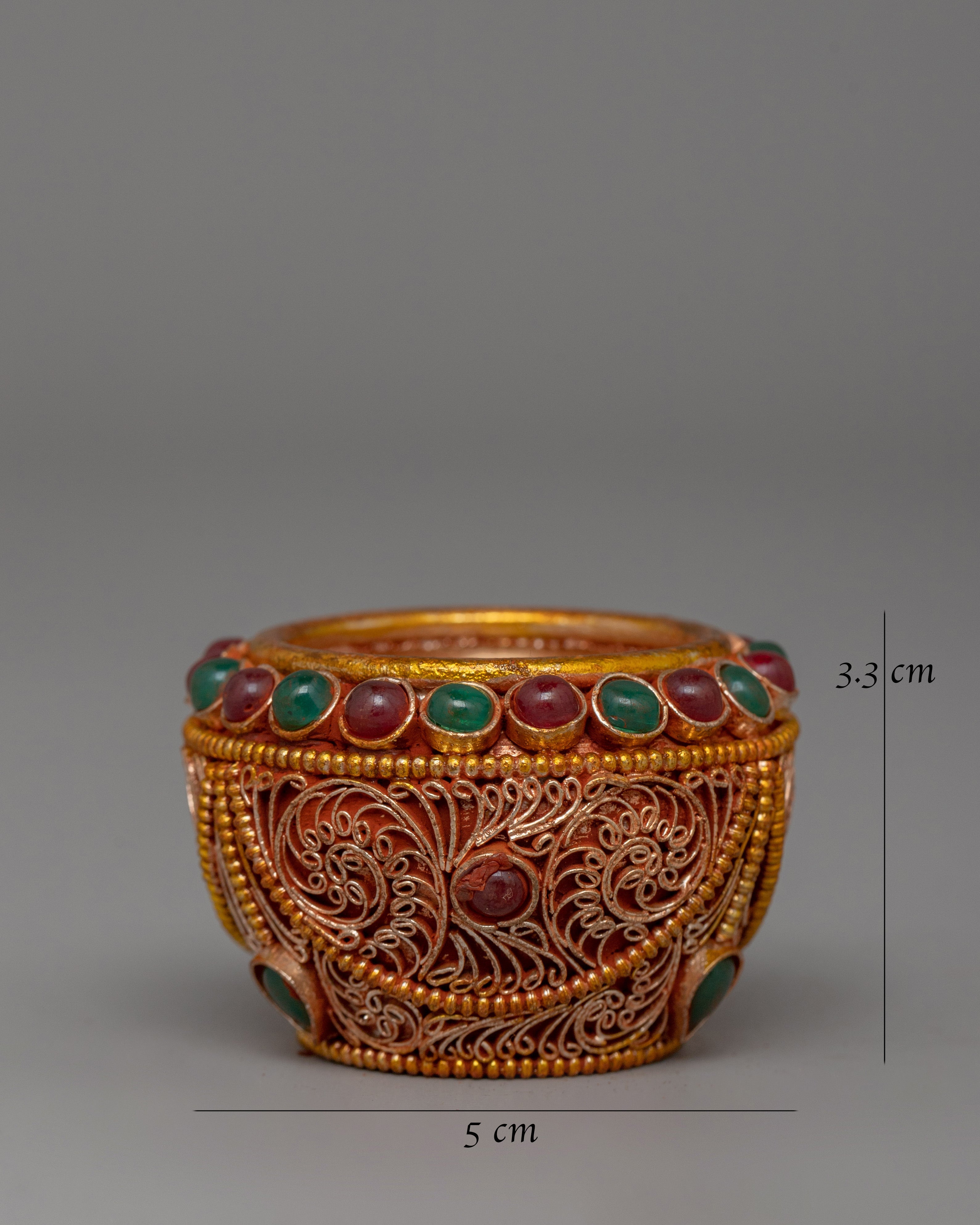 Golpa Ceremonial Offerings Bowl | Sacred Buddhist Rituals and Offerings