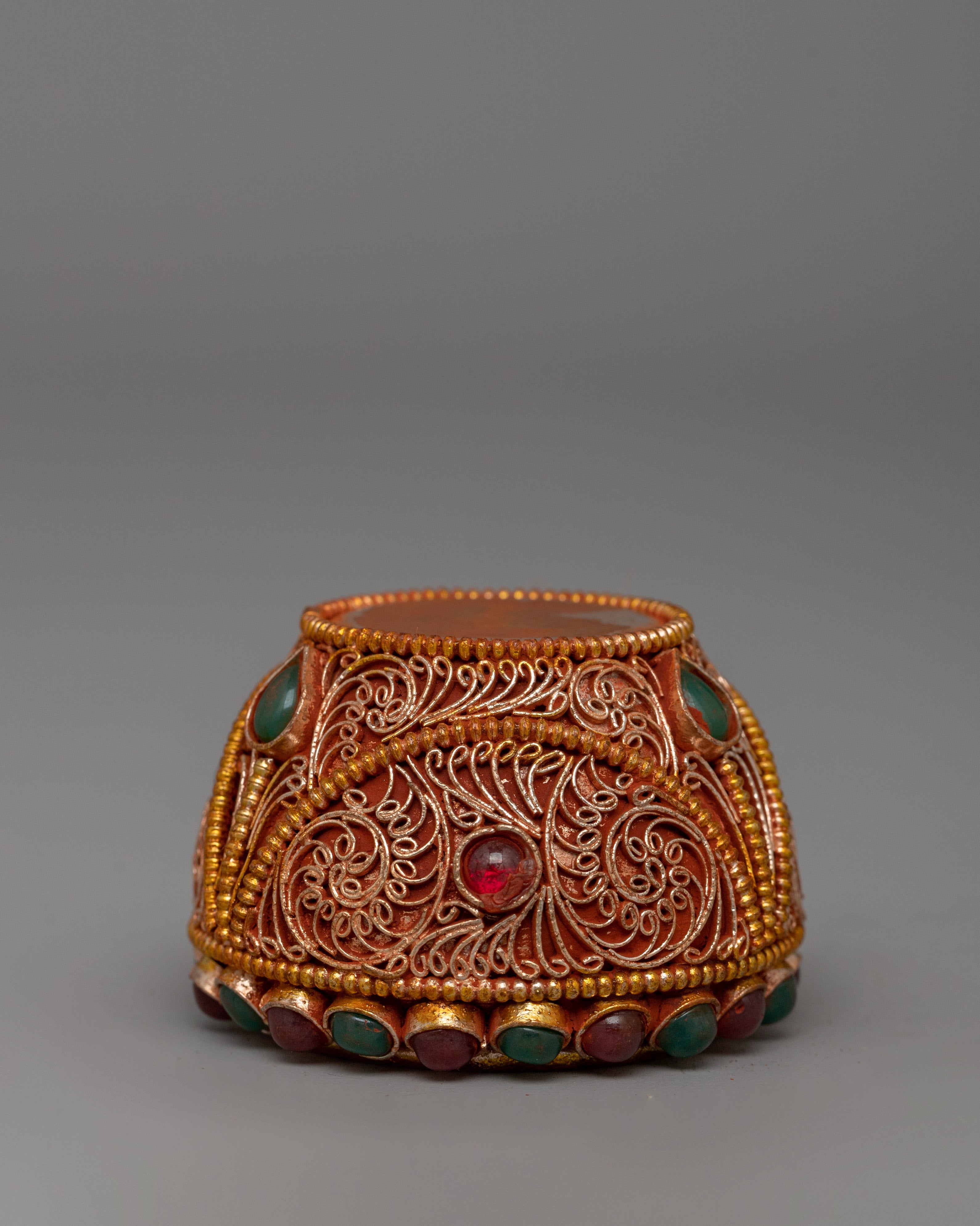 Golpa Ceremonial Offerings Bowl | Sacred Buddhist Rituals and Offerings