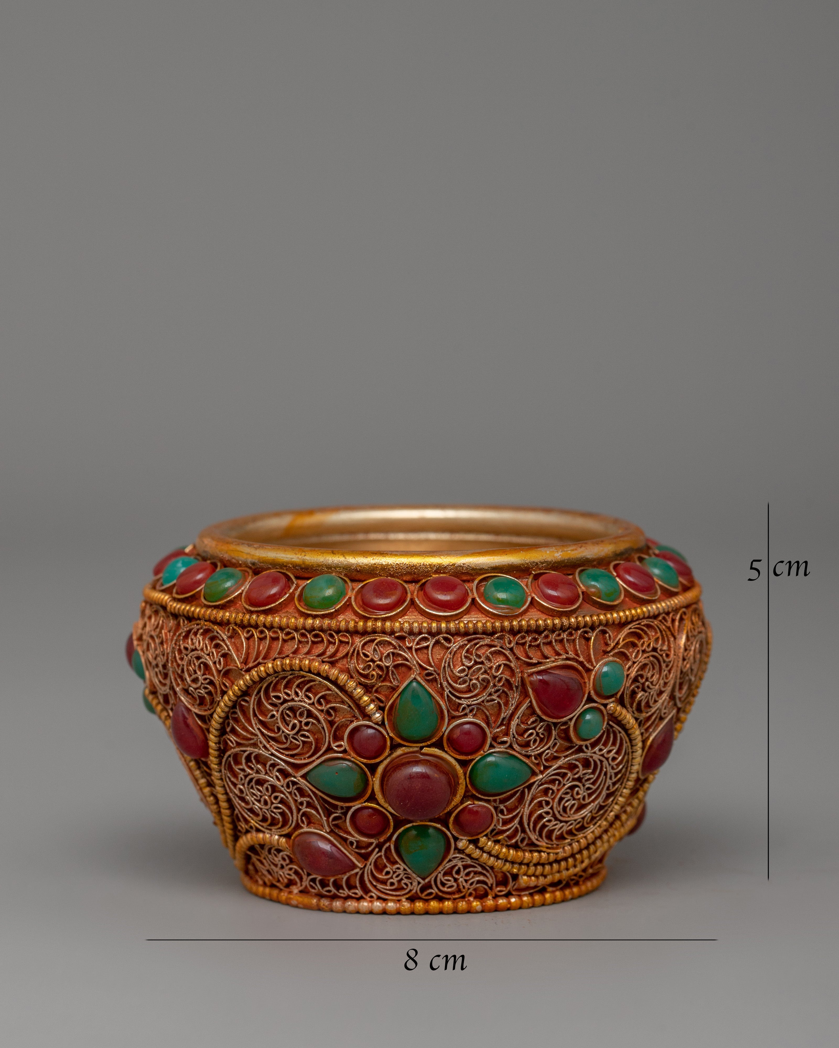 Golpa Spiritual Offering Bowl | Buddhist Religious Home Decor