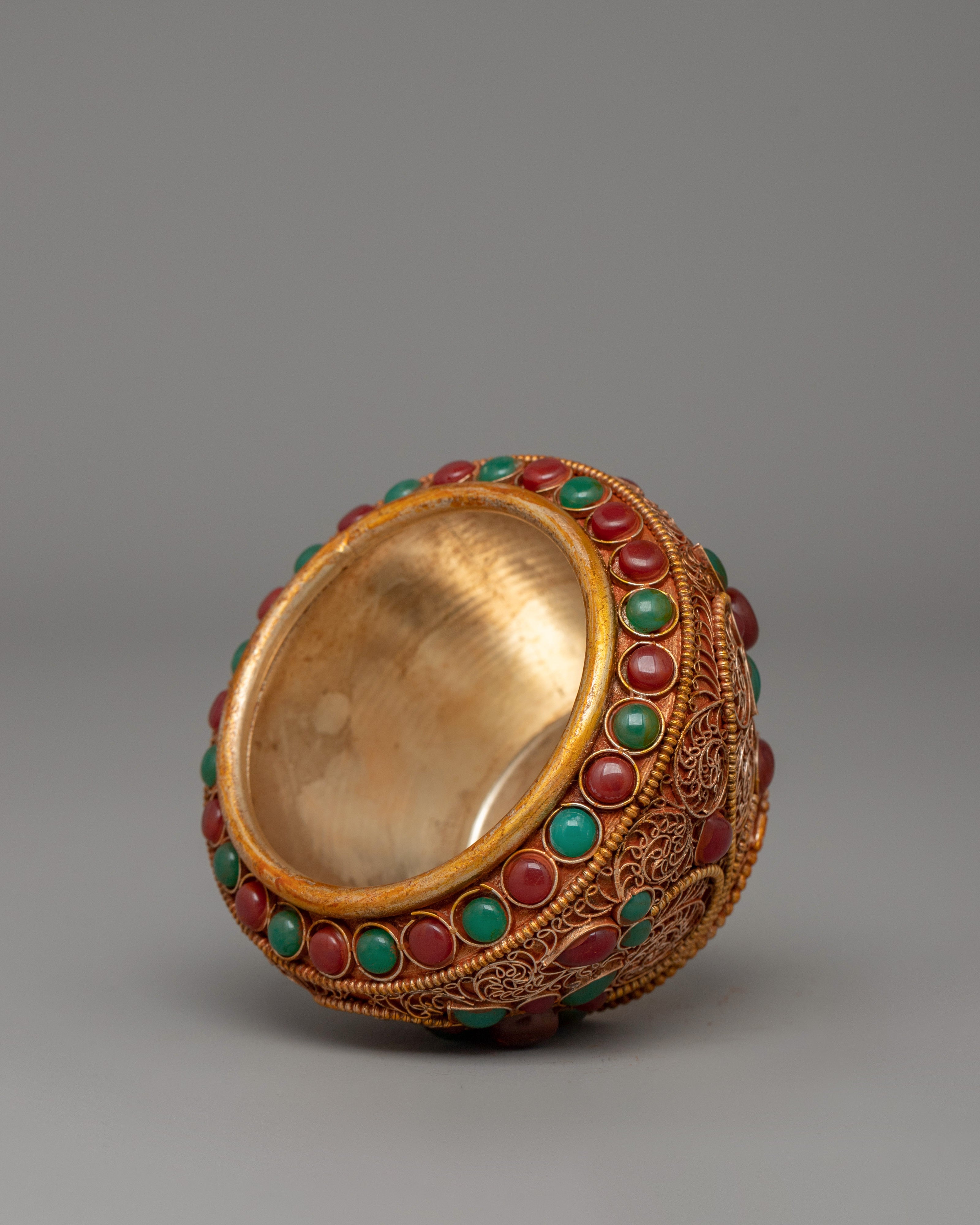 Golpa Spiritual Offering Bowl | Buddhist Religious Home Decor