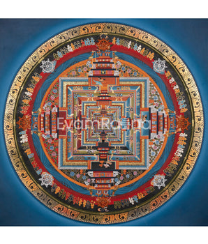 Kalachakra Mandala Thangka