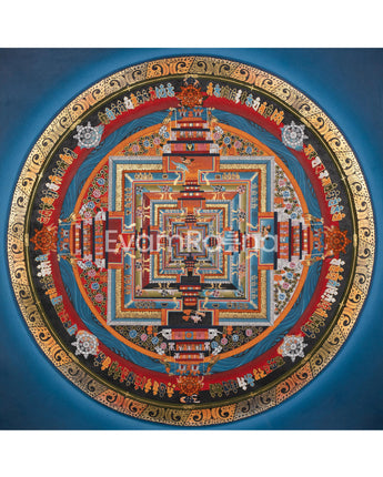 Kalachakra Mandala Thangka