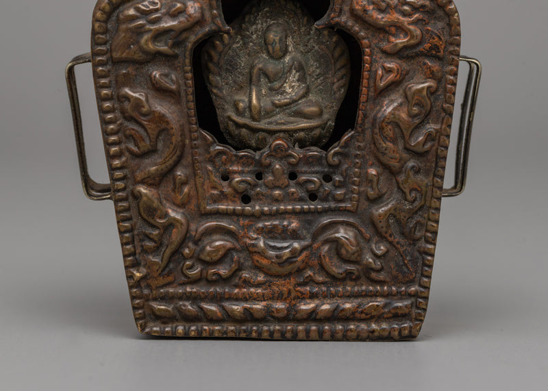 Tibetan Ghau Box Altar | A Sacred Portable Shrine