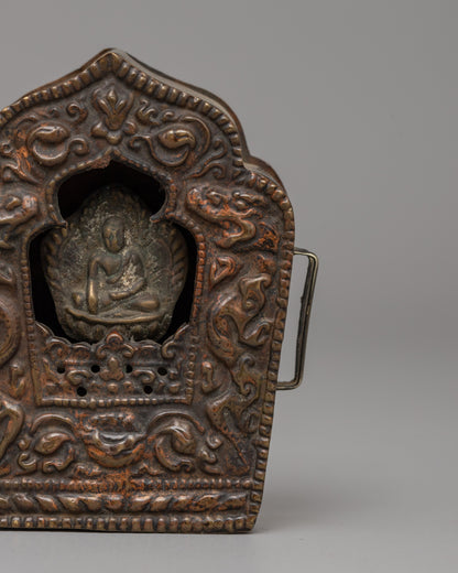 Tibetan Ghau Box Altar | A Sacred Portable Shrine