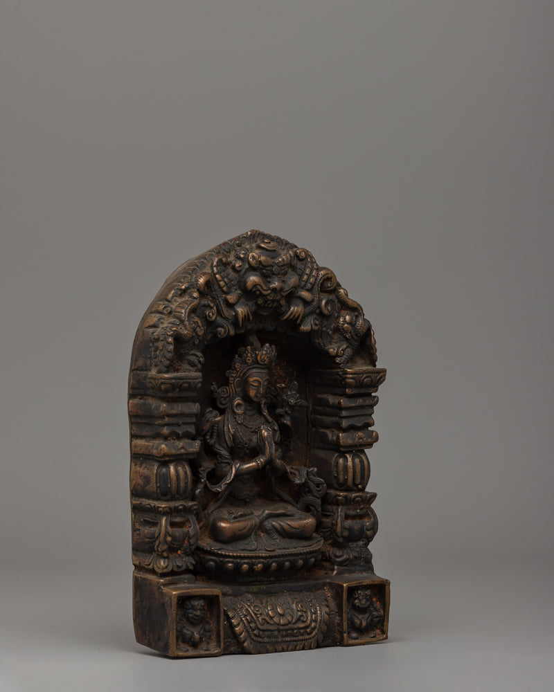 Chenrezig in Throne Statue | Tibetan Bodhisattva Sculpture