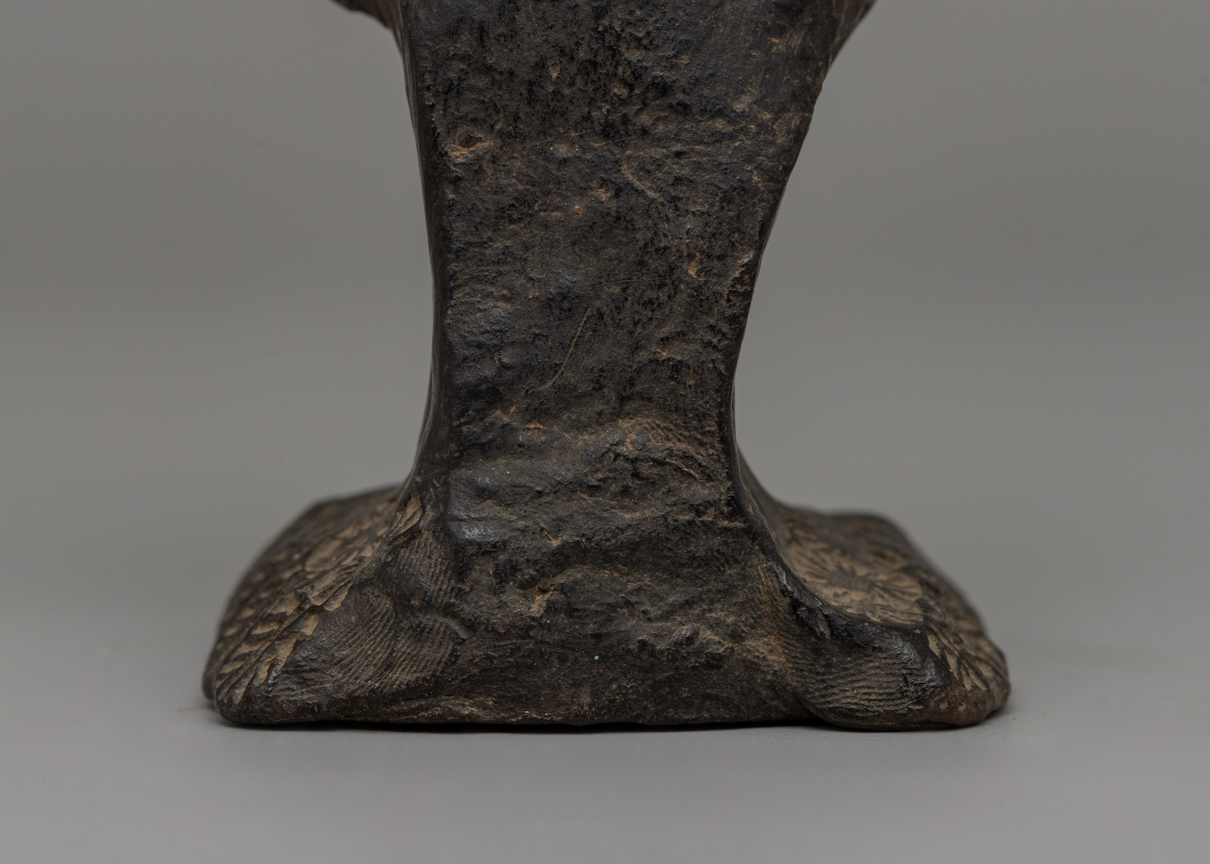 Lokeshwor Statue | Handcrafted 14.5cm Terracotta Tibetan Deity
